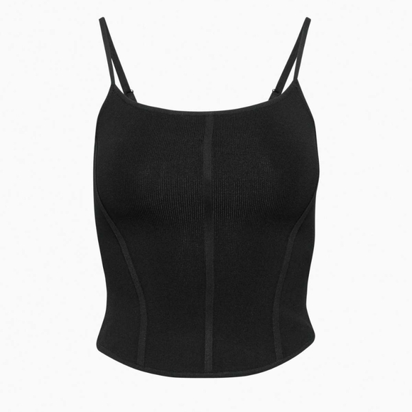 Babaton Sculpt Knit Bustier Camisole. Size M - Picture 4 of 10